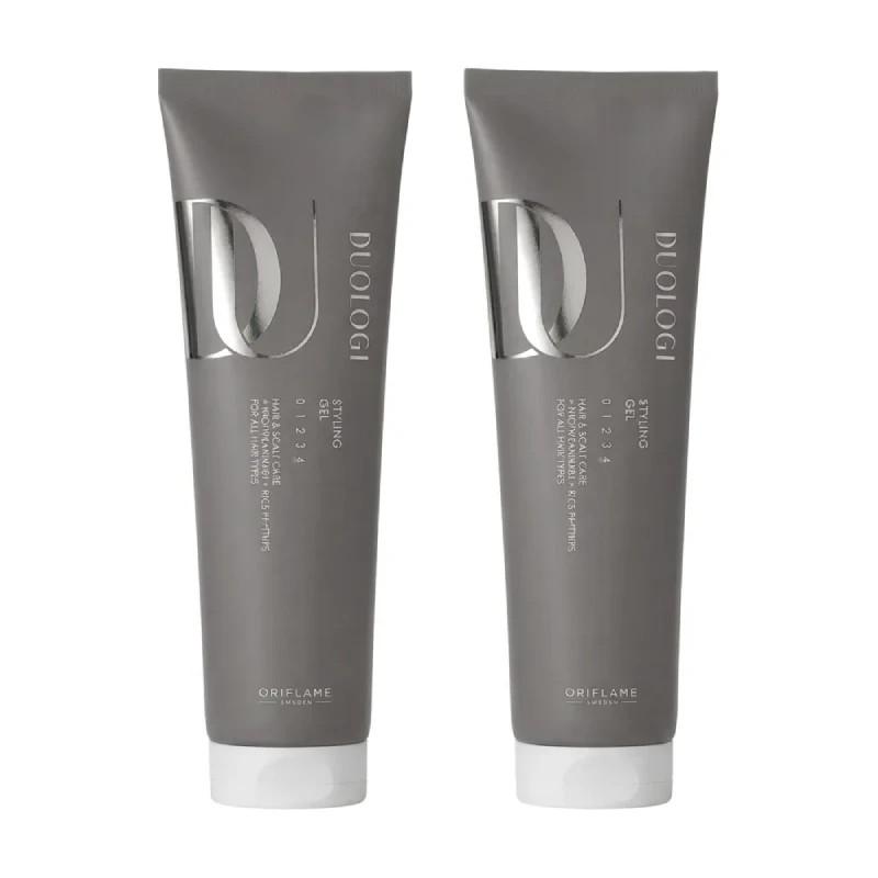 Kit De 2 Geles Estilizador De Cabello Duologi De Oriflame
